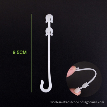 Ordinary 50 Pcs Agricultural Ear Hook Farming Tomatoes Greenhouse Clamp Fruit Vegetable Fix